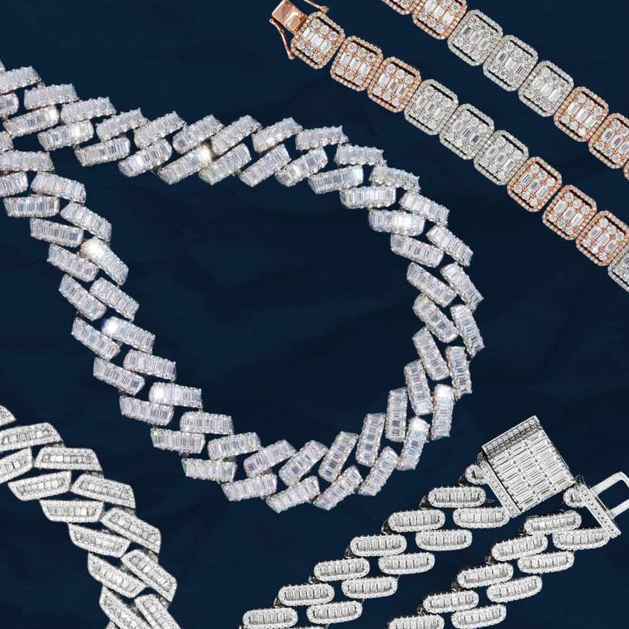 Baguette Diamond Chains