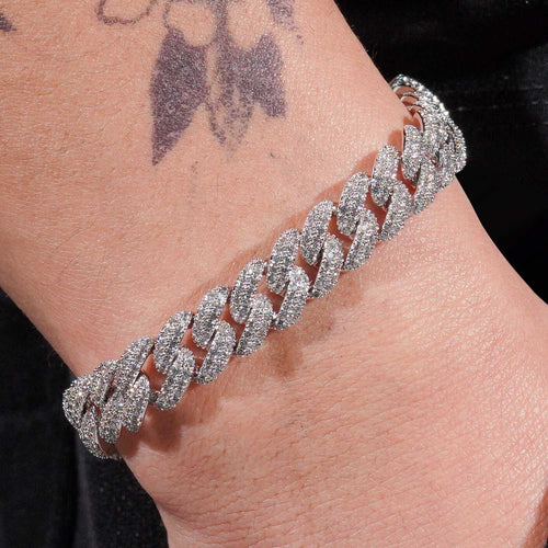 10MM VVS Miami Cuban Link Bracelet 14K Gold icecartel model1