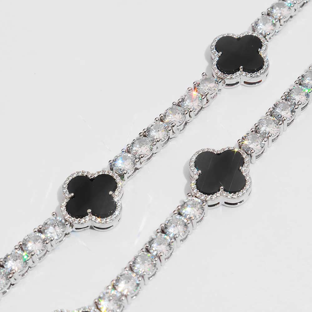 5mm moissanite agate tennis chain 2