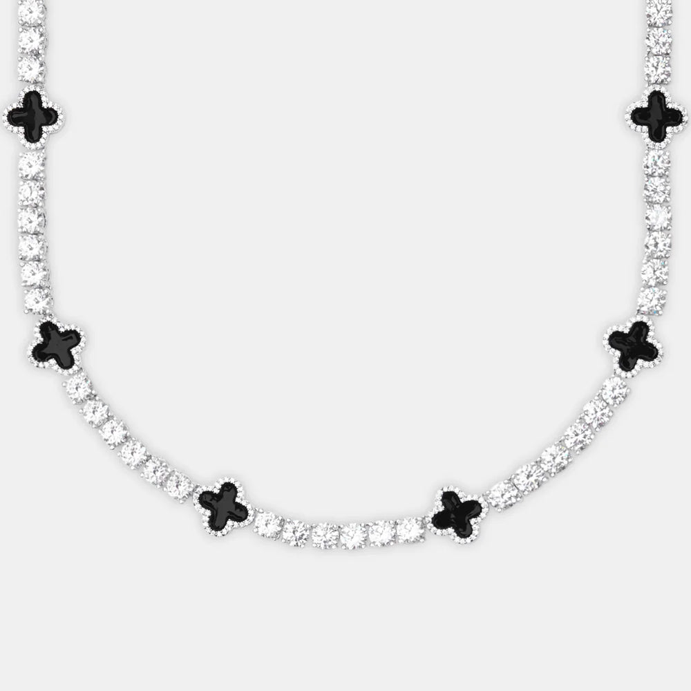 5mm moissanite agate tennis chain real