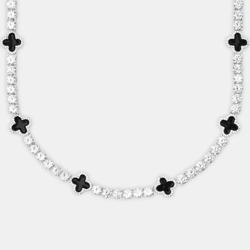 5mm moissanite agate tennis chain real
