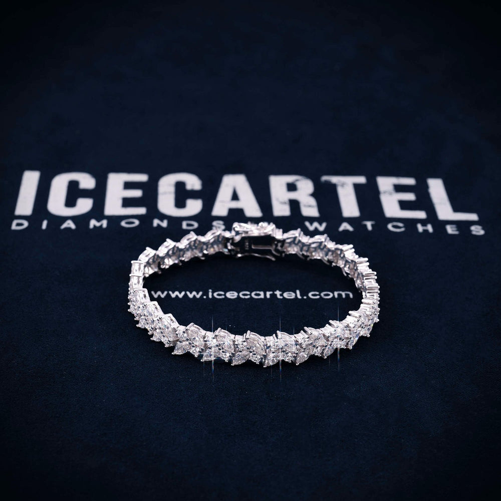 9MM Moissanite Eternal Harmony Tennis Chain 14K Gold icecartel