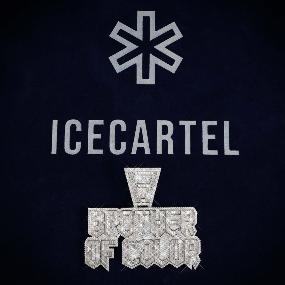 BRO Custom Name Moissanite Pendant icecartel
