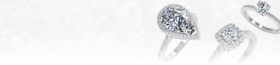 Custom Moissanite Rings