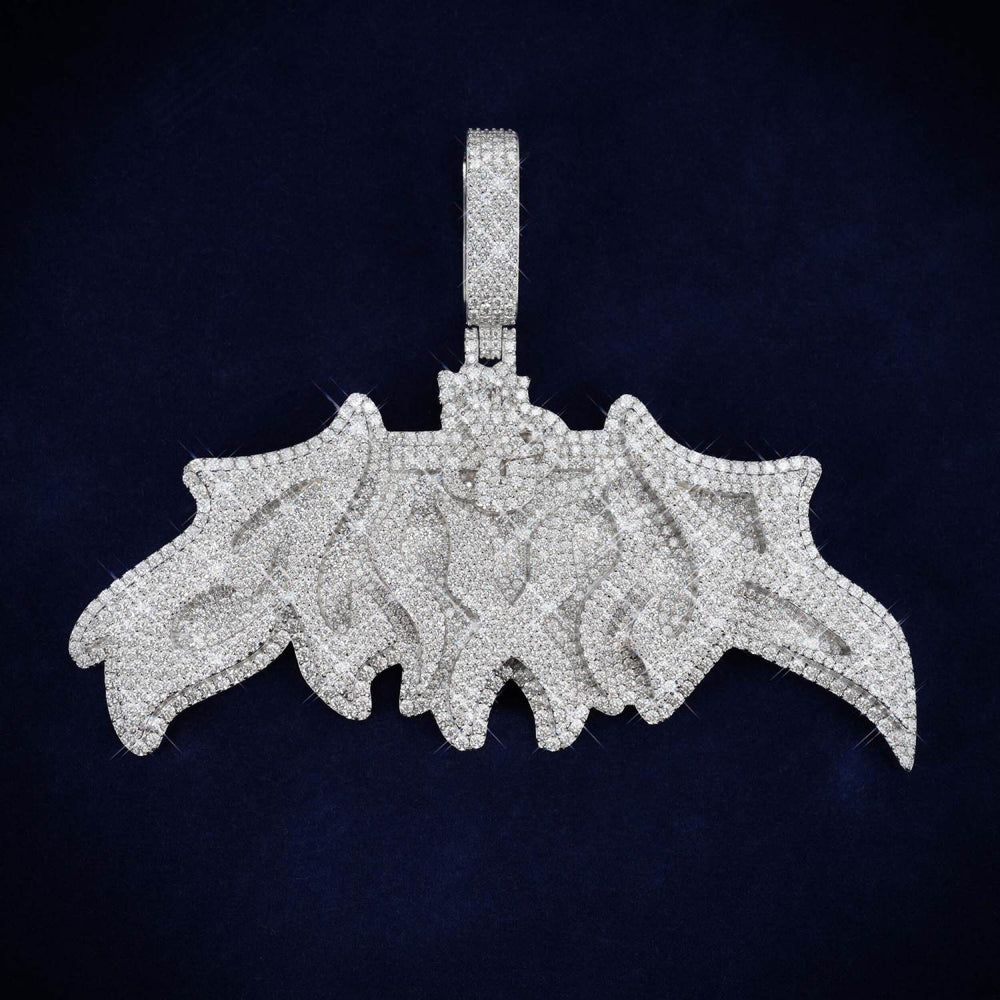 ELIXIR Custom Moissanite Pendant 14K Gold ICECARTEL MAIN
