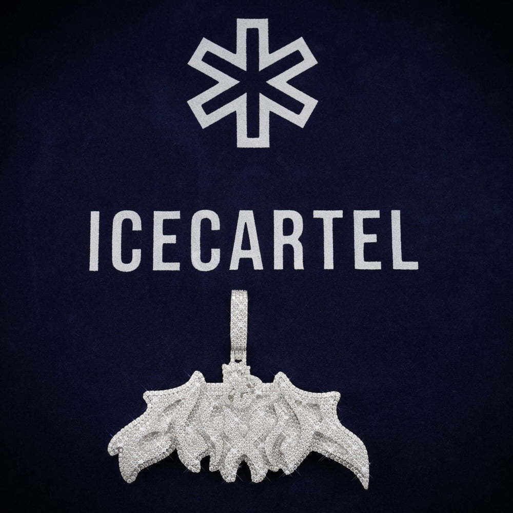 ELIXIR Custom Moissanite Pendant 14K Gold ICECARTEL
