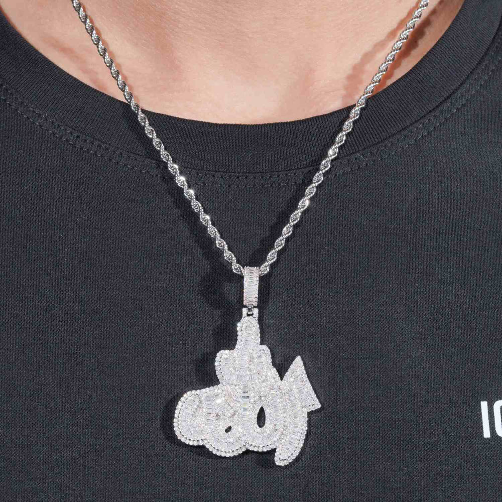VVS Allah Pendant 14K Gold icecartel model1