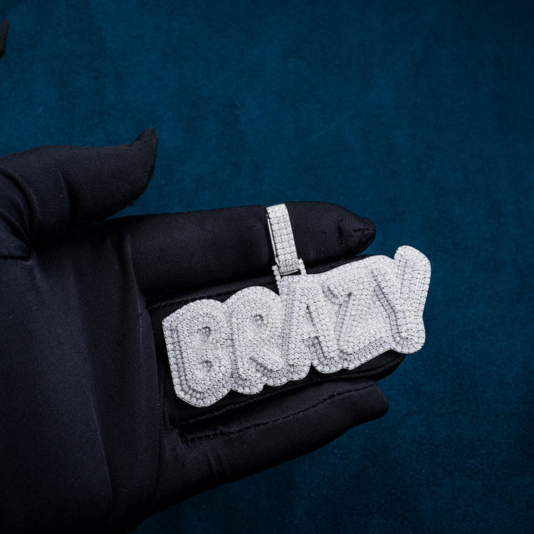 Brazy Custom Moissanite Pendant