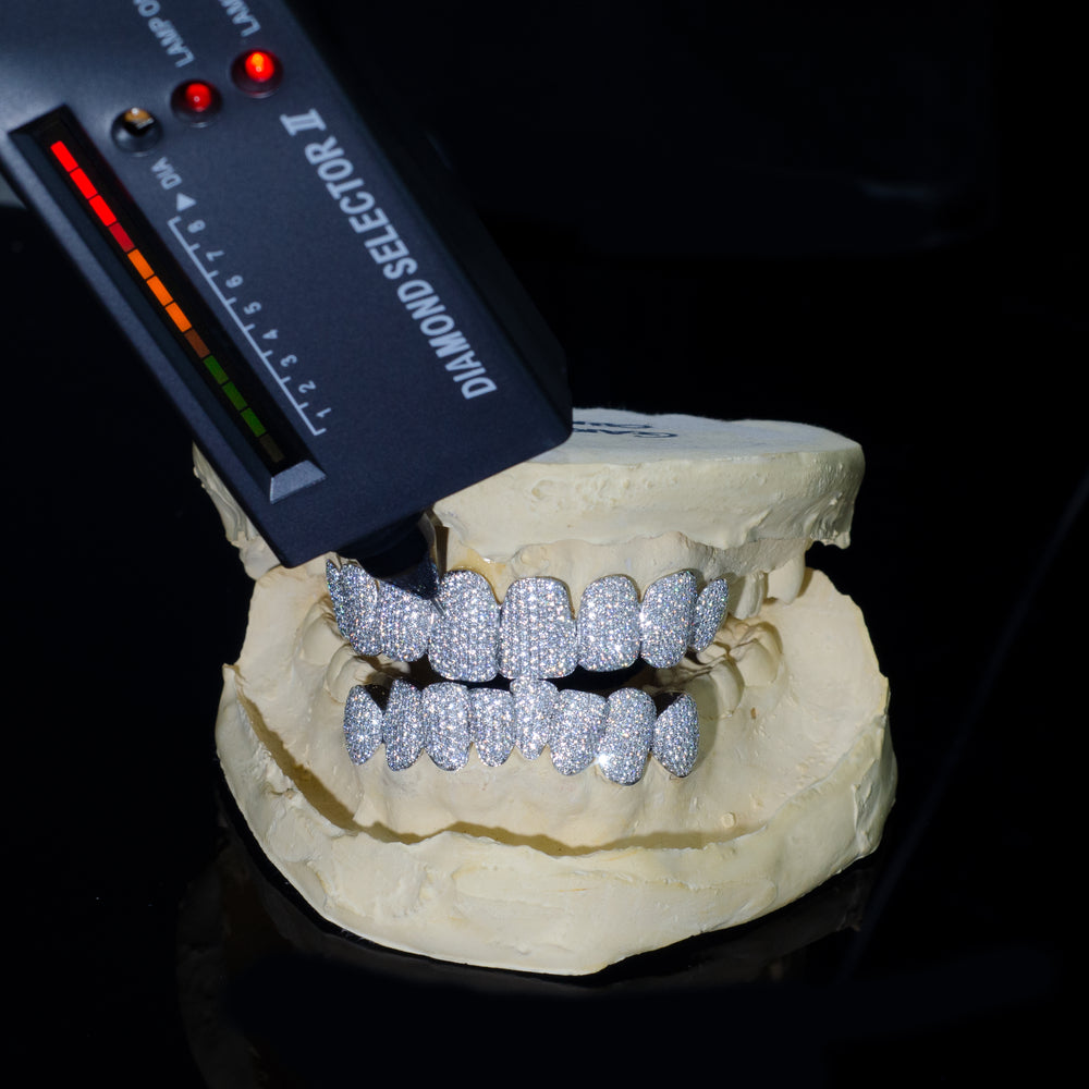 Custom moissanite grillz diamond tester