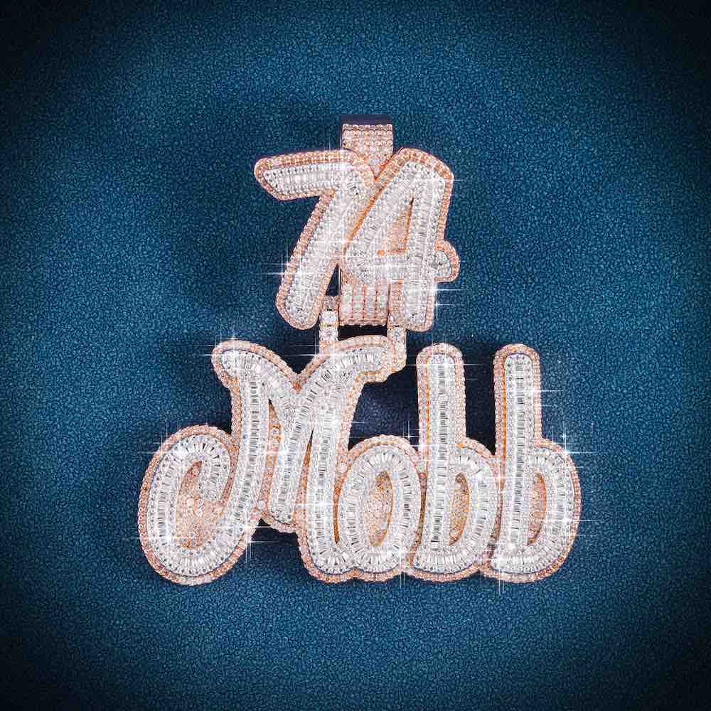 Custom Rose Gold Pendant 74 Mobb