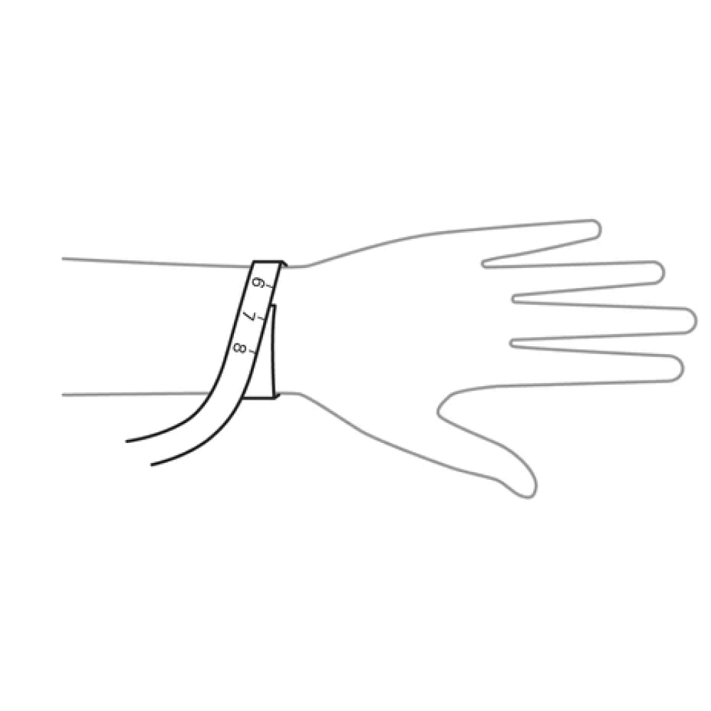 How to measure bracelet size