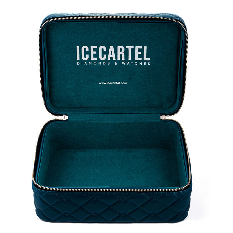 icecartel box moissanite sunglasses Burgundy & Clear