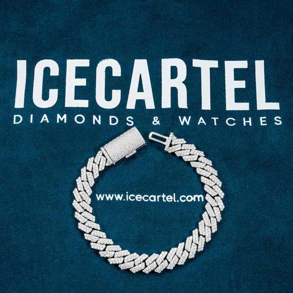 Icecartel Cuban Link Bracelets Velvet