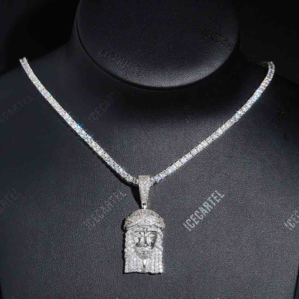 icecartel jesus custom pendant 14k gold