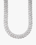 Moissanite Cuban Link Chain 14K Gold (ALL SIZES)
