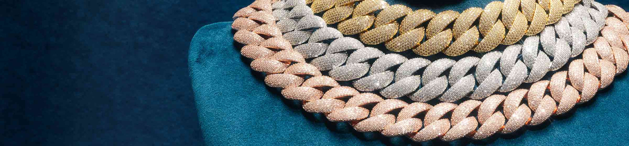 moissanite cuban link chains
