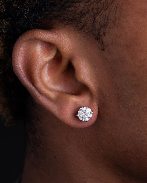 Moissanite earrings homepage banner