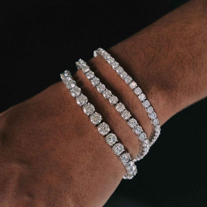 Moissanite Tennis Bracelet Features