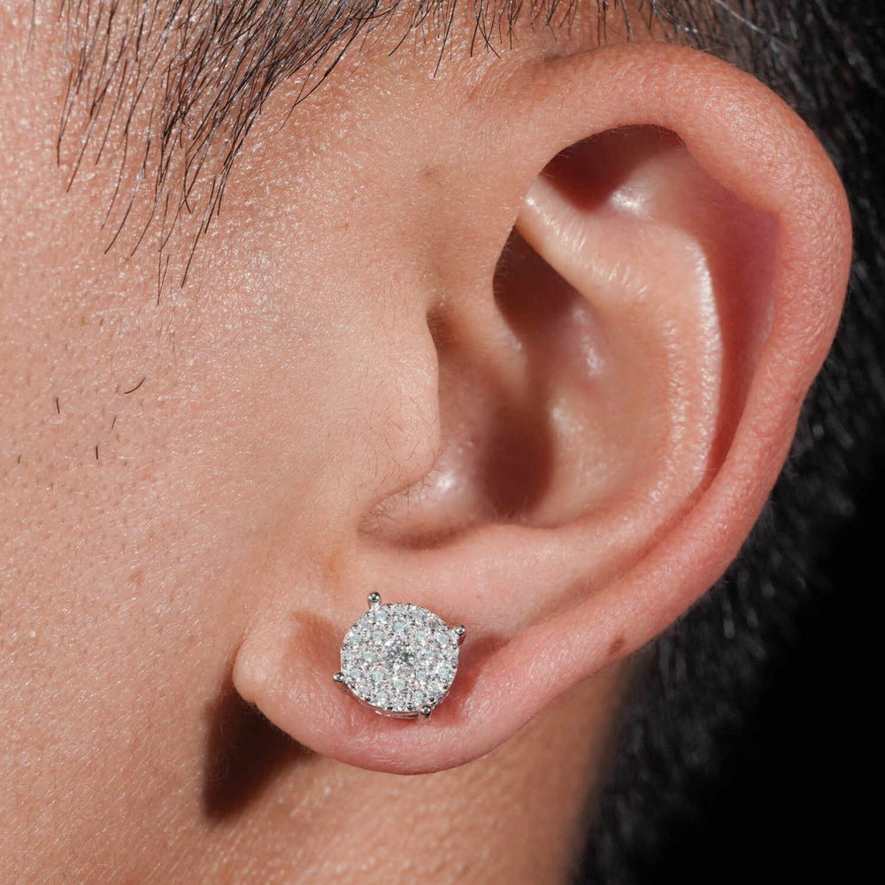 3-in-1 Moissanite Earrings Bundle 14K Gold