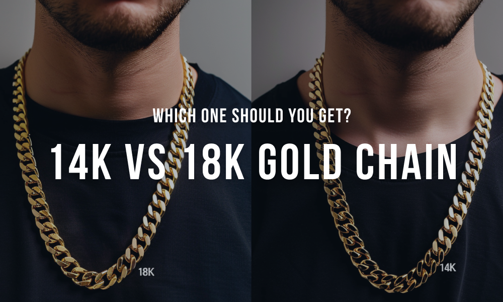 14k vs 18k Goldkette
