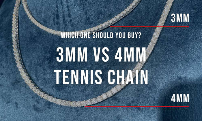 3mm vs. 4mm Tennis Chain: Which One Should You Buy?