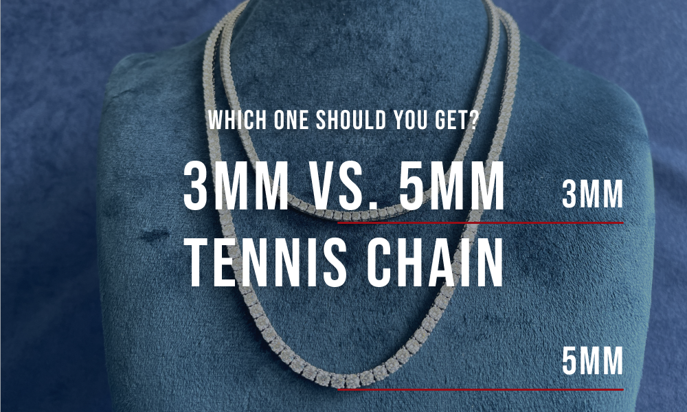 3mm vs. 5mm tennis chain