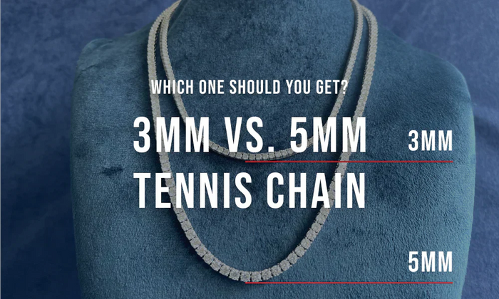 3mm vs 5mm Tennis Chain: Which One Should You Get?