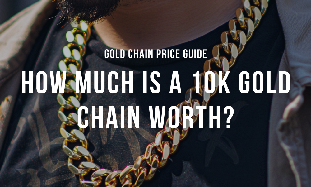 how much is a 10k gold necklace worth