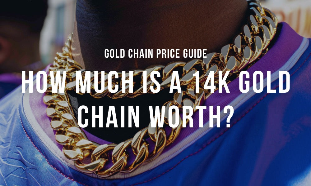 Combien vaut une chaîne en or 14k ?