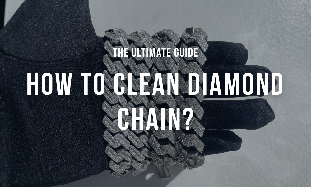 Comment nettoyer une chaîne en diamant
