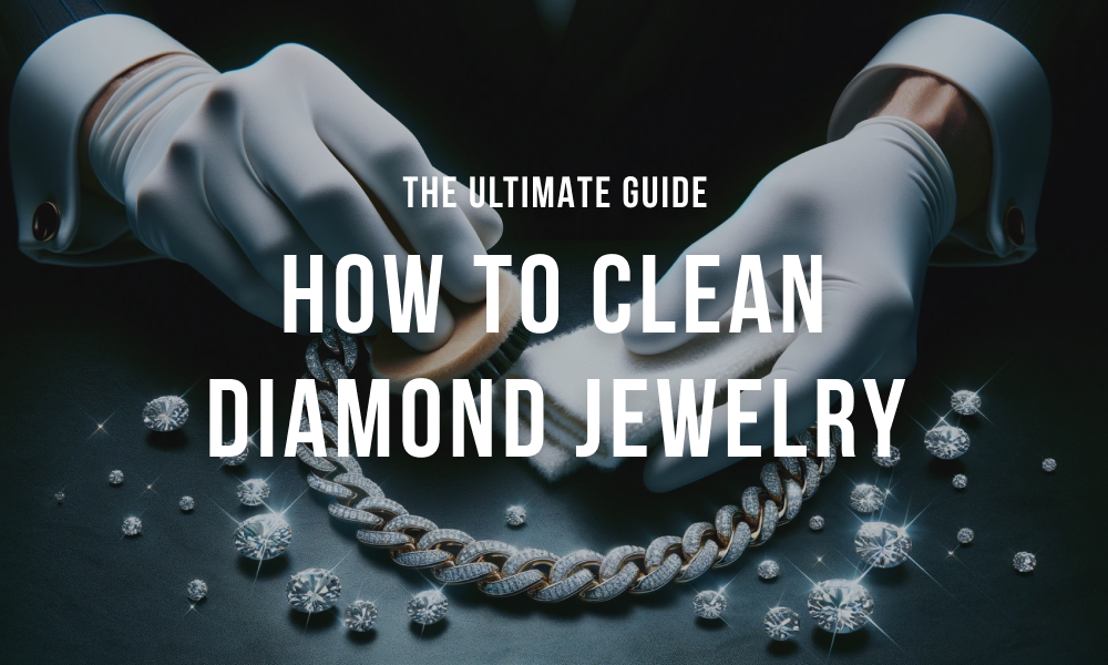 How to clean diamond jewelry