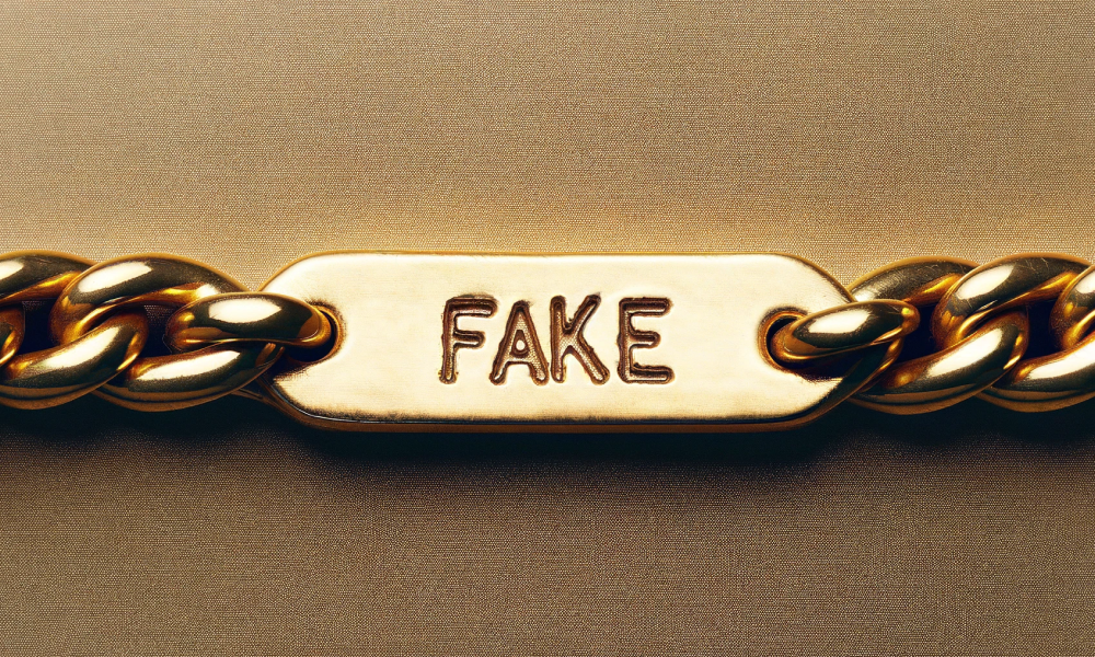 How to spot fake gold chains
