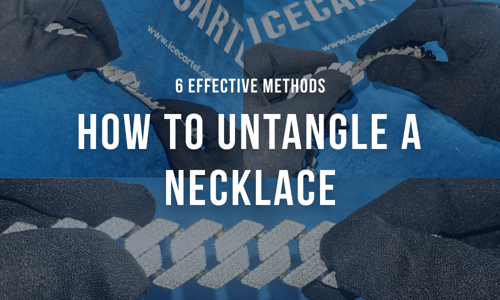 How to untangle a necklace
