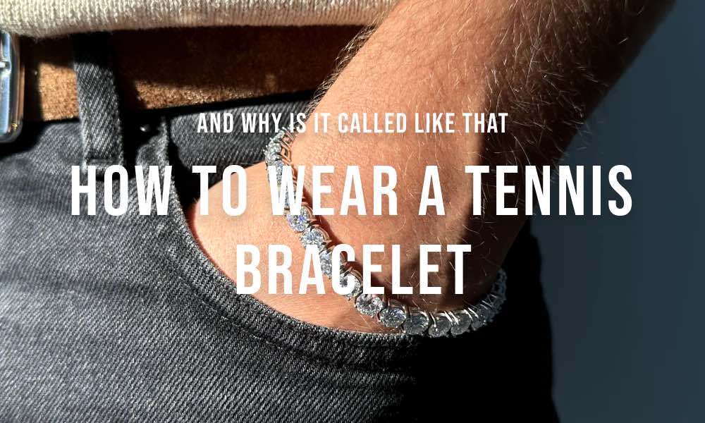 How to wear a tennis bracelet