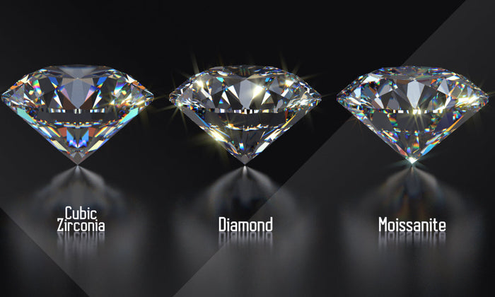 Moissanite vs. Diamond vs. Cubic Zirconia: A Comparison Guide