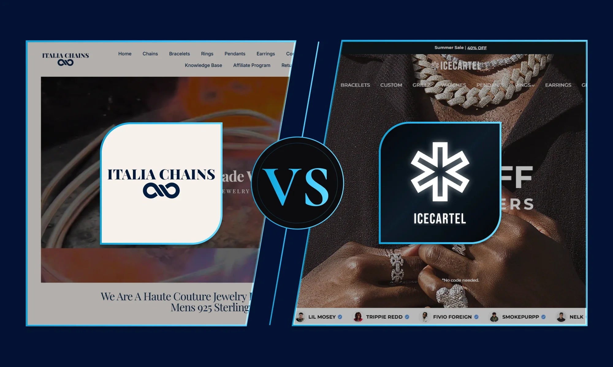 ITALIA Chains vs IceCartel: Who Wins the Iced-Out Jewelry Race?