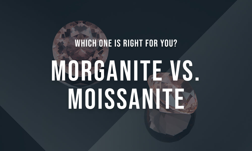 Morganite vs Moissanite