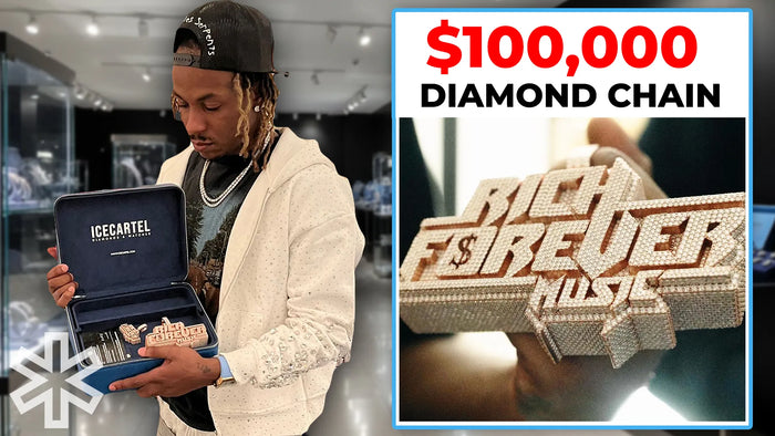 Rich the Kid Gets $150K Fully Custom Rich Forever Pendants from IceCartel™