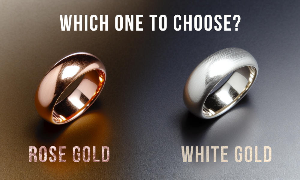 Rose Gold vs. White Gold