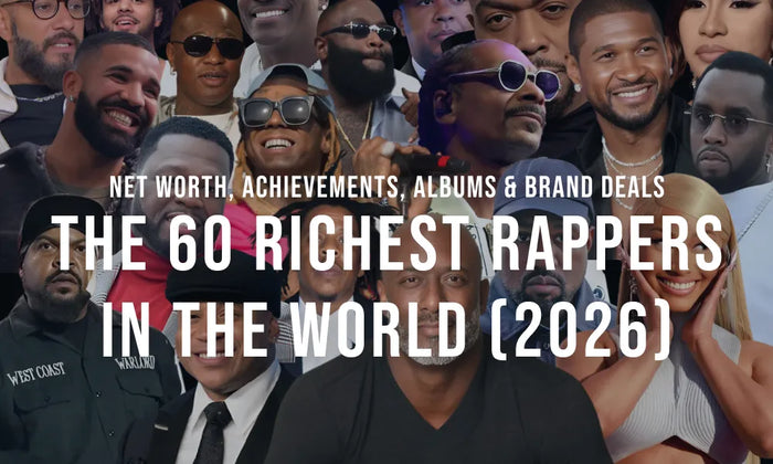 The 60 Richest Rappers in the World (2026): Net Worth, Achievements, Albums & Brand Deals