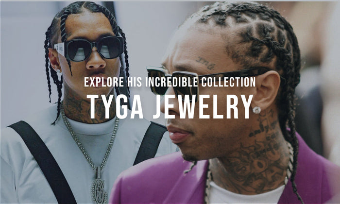 Tyga's Iced-Out Jewelry and Accessories