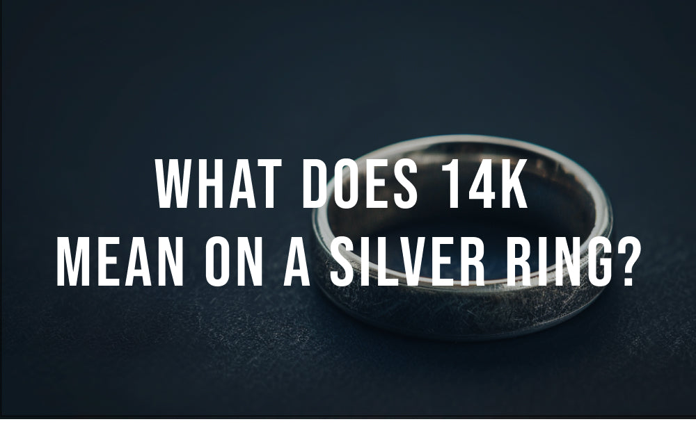 what does 14k mean on a silver ring