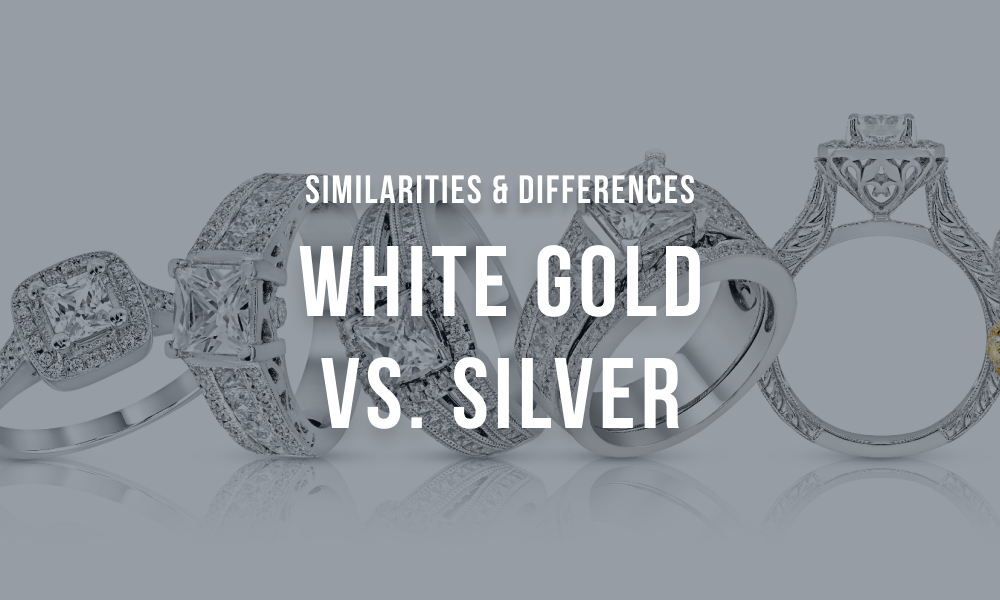 White Gold vs. Silver Similarities and Differences