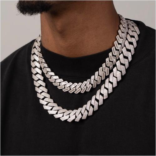Moissanite Cuban Link Chains Collection