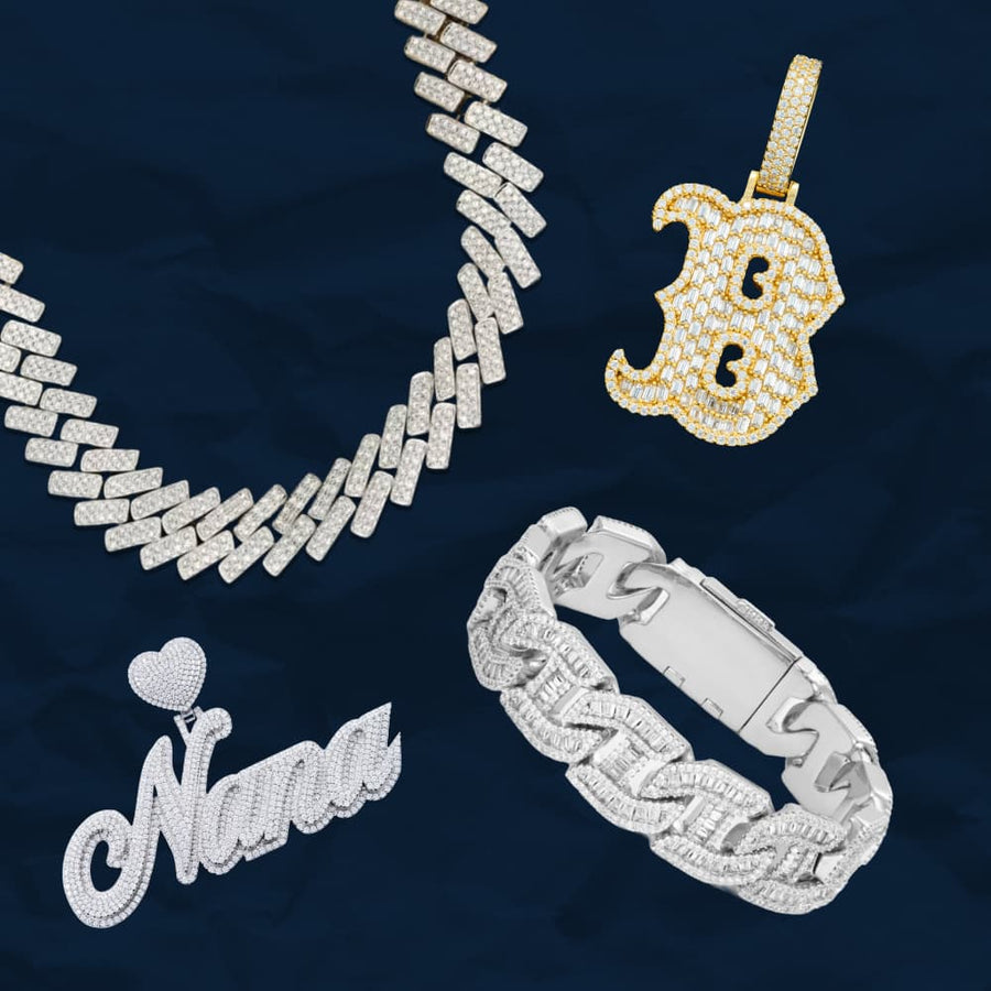 Custom Moissanite Jewelry