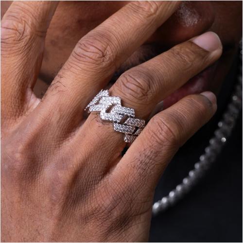 Moissanite Hip Hop Rings Collection