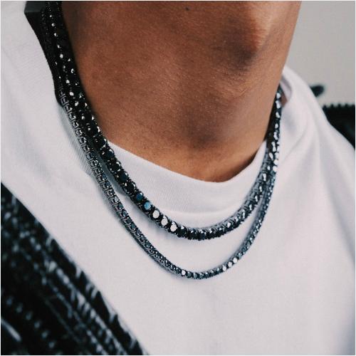Black Moissanite Jewelry
