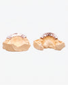 10 on 10 VVS Moissanite Prong Diamond Grillz - Rose Gold