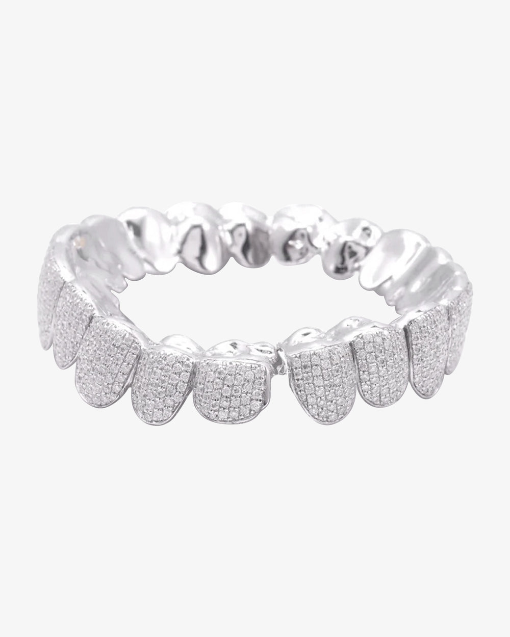 10 on 10 vvs moissanite diamond grillz prong set icecartel px o
