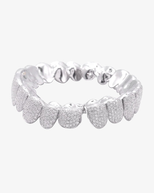 10 on 10 vvs moissanite diamond grillz prong set icecartel px o
